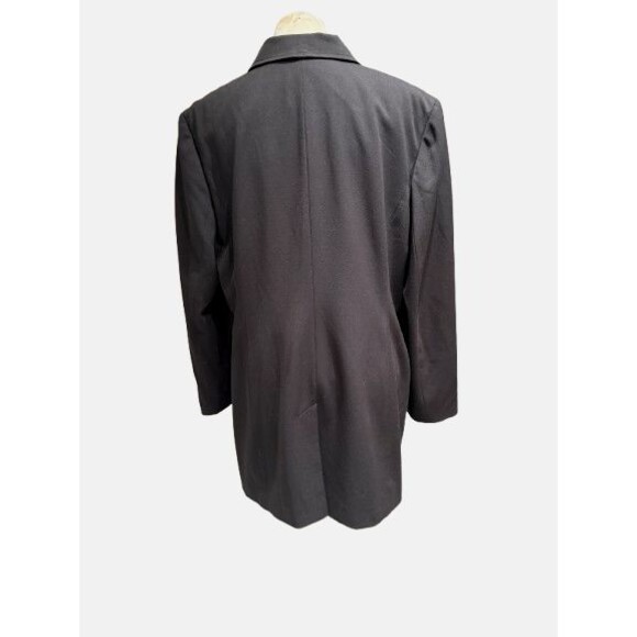 NWOT Nordstrom Lined Navy Single Breasted Long Blazer  Size 16 - Picture 2 of 4